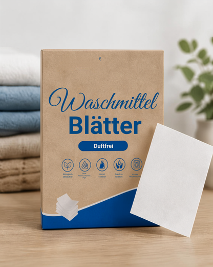 UNRINSED Waschblätter Duftlos